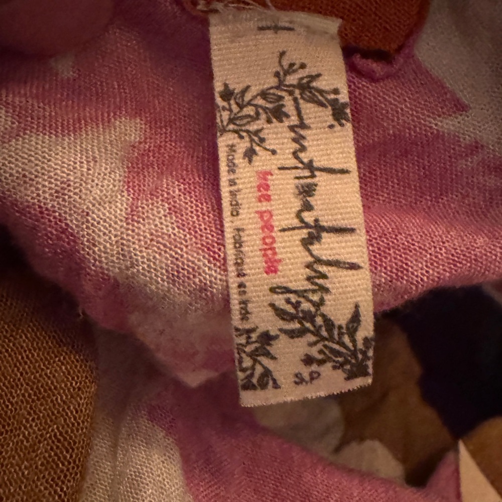 Free People Black and Pink Backless sweet Lucy slip Sundress - Picture 8 of 11